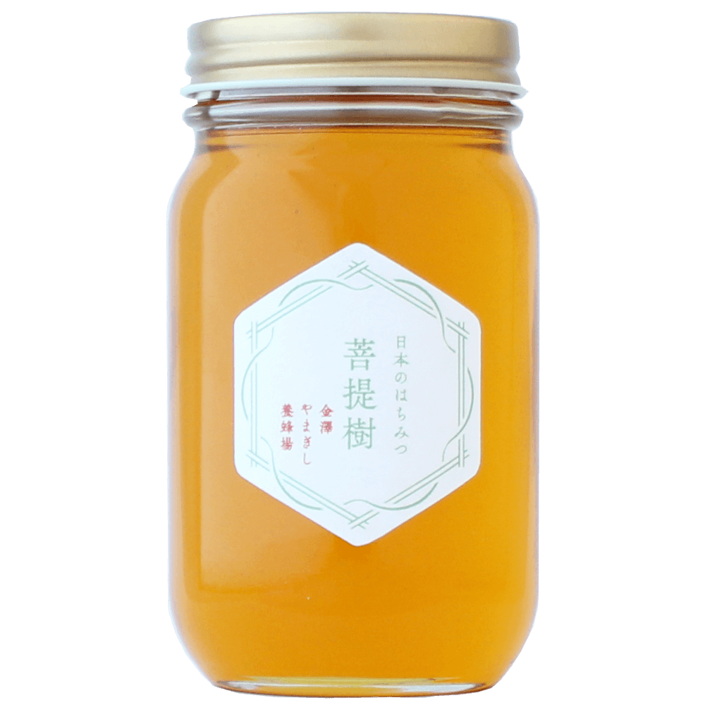 はちみつ 国産 日本のはちみつ 菩提樹 丸瓶300ｇ ｜ 金澤やまぎし養蜂